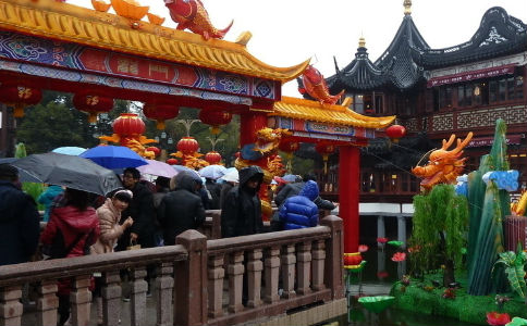 兰州植物园、上海豫园新添客流计数器